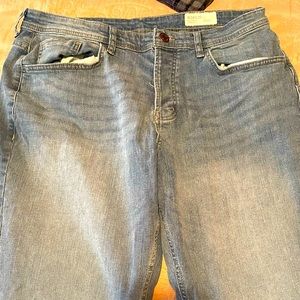 Primark flex relaxed fit blue jeans 38x30